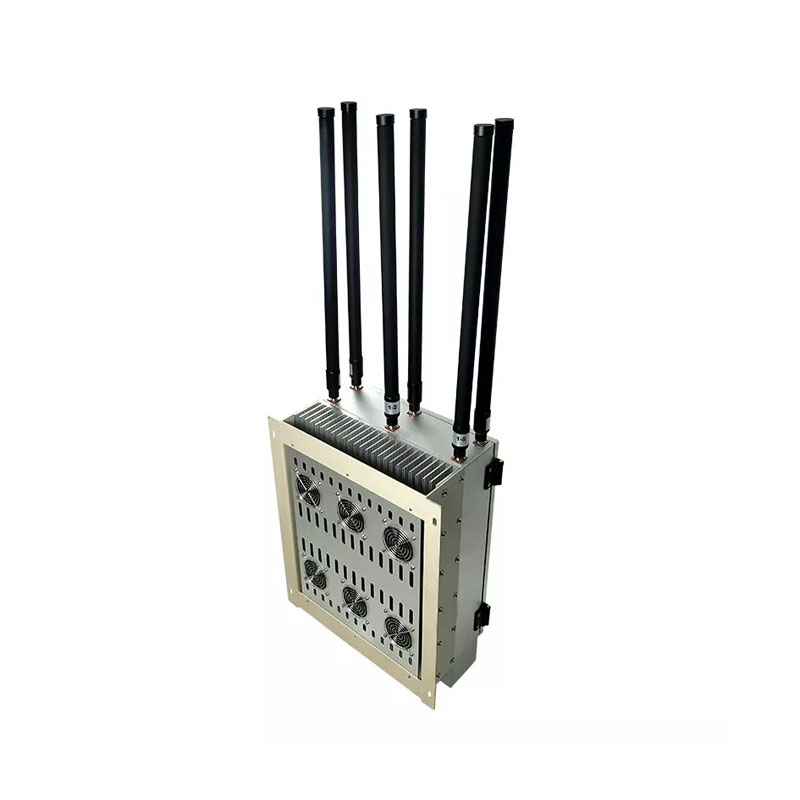 Powerful Customized 3-6 Bands Fixed-mounted Anti-drone Jammer Case